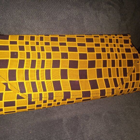 African Ankara Print Clutch Purse - Picture 1 of 4